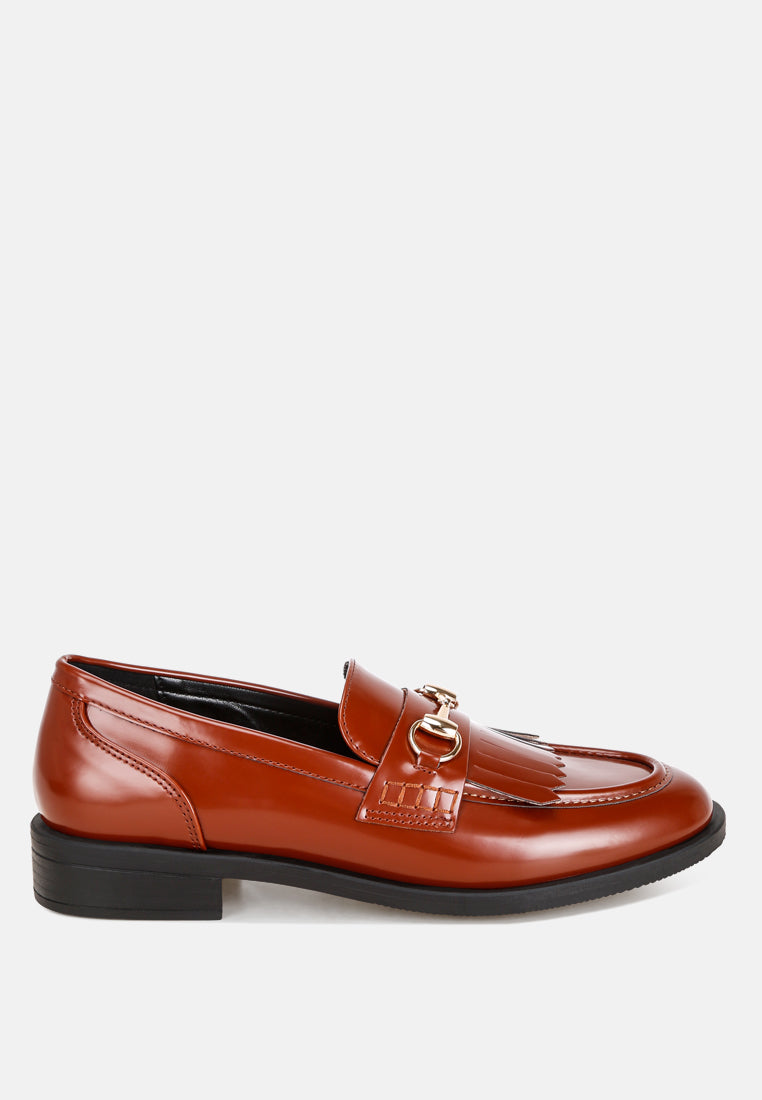 Marbin Fringed Penny Strap Loafers - Image 20