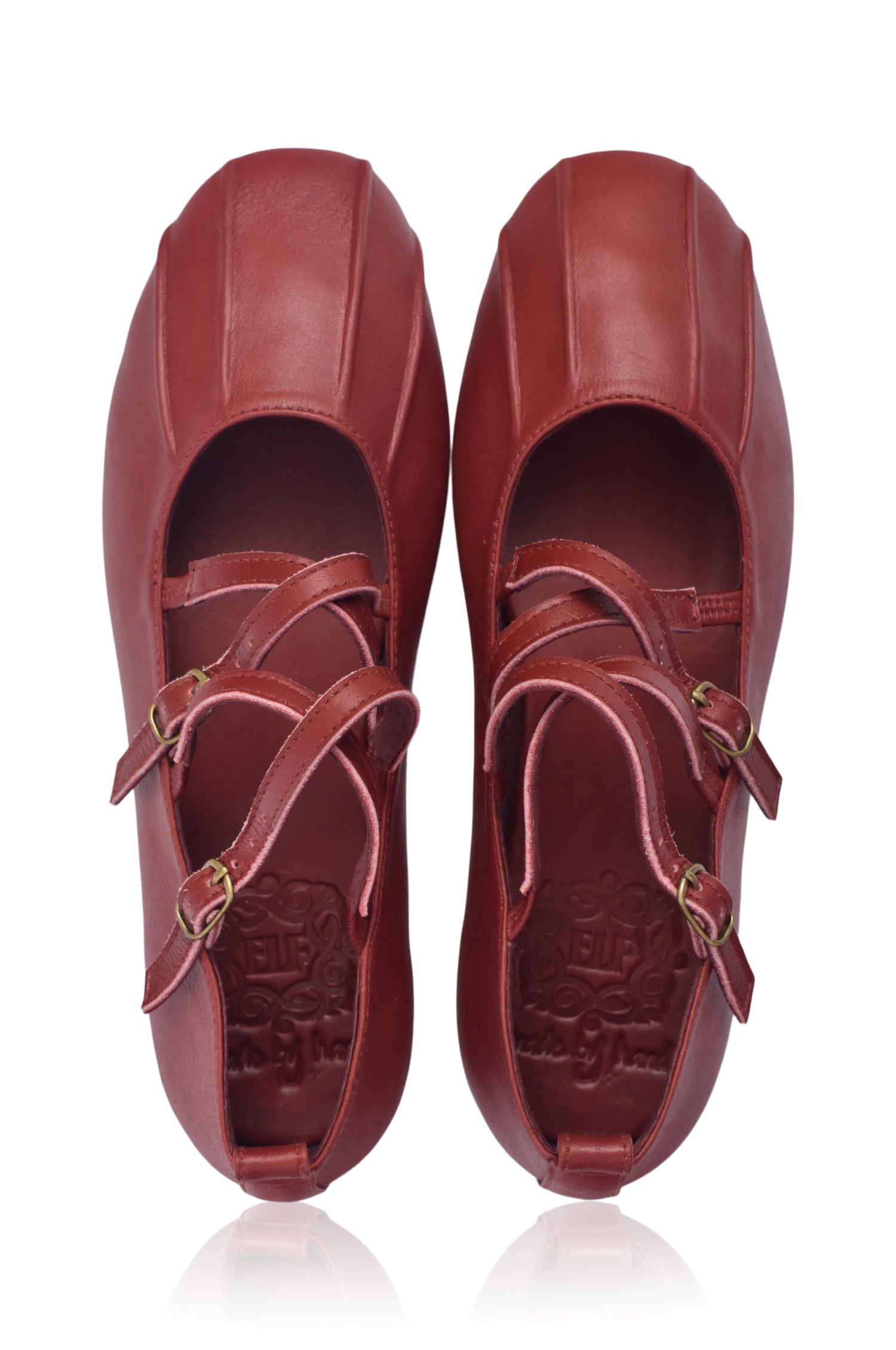 Obsession Criss-Cross Round Toe Flats - Image 81