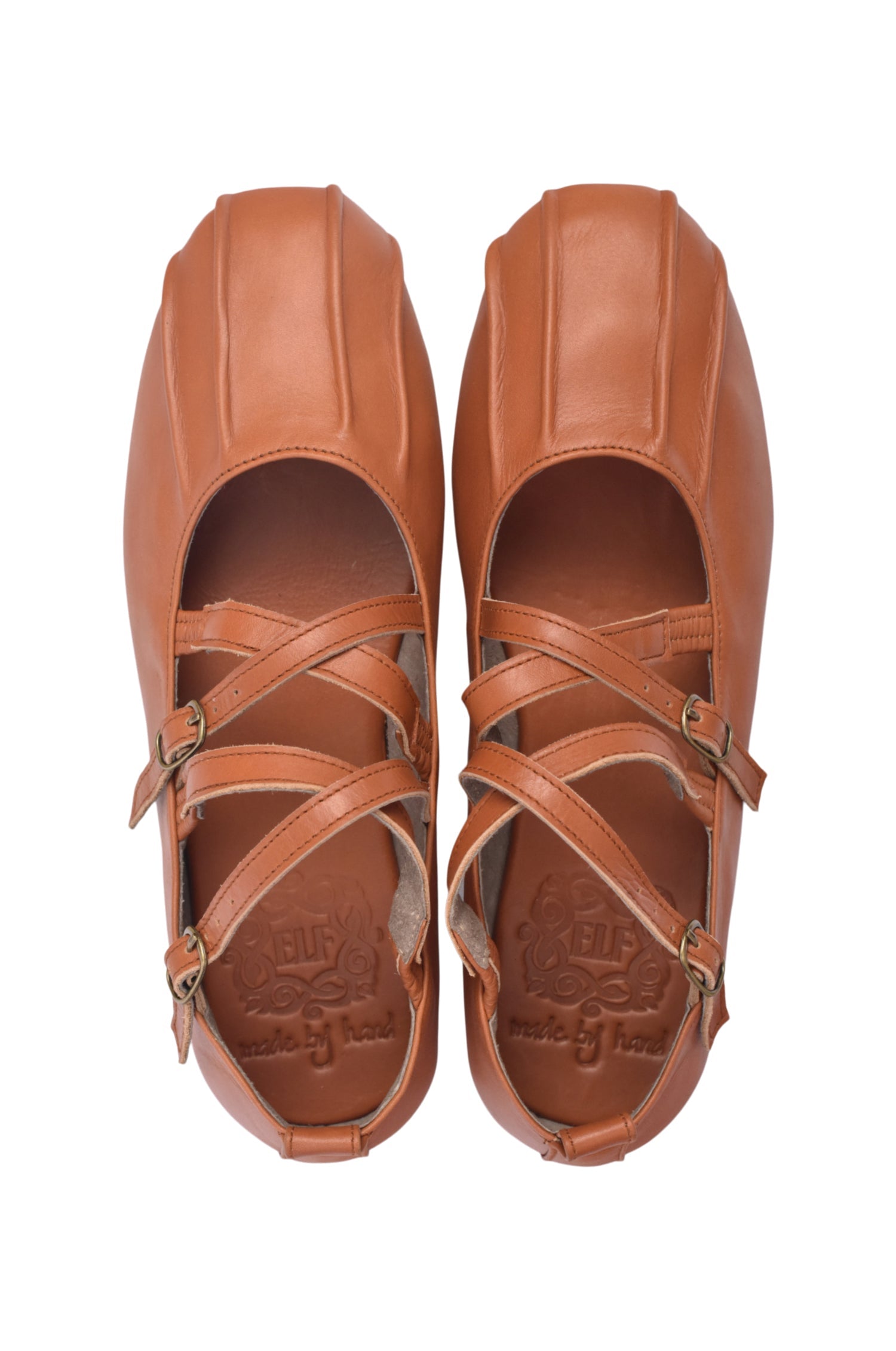 Obsession Criss-Cross Round Toe Flats - Image 69