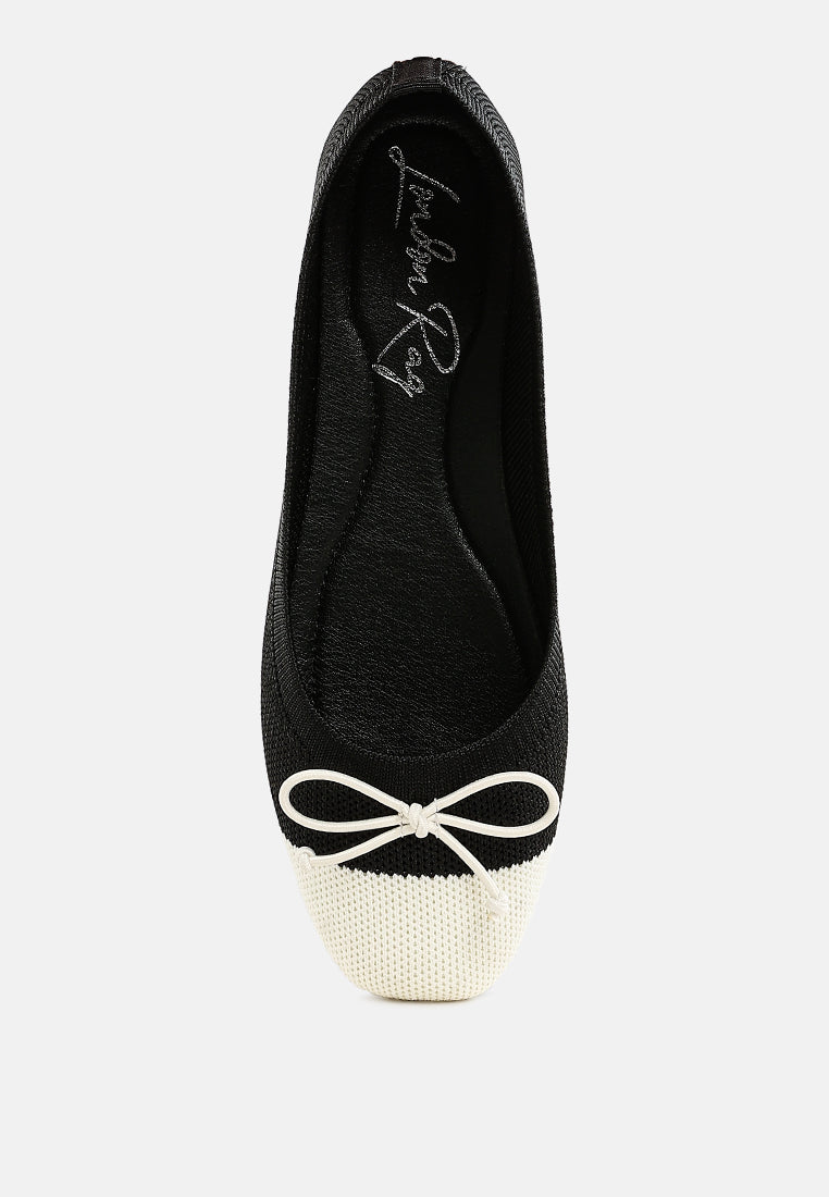 Rosario Two Tone Ballerinas - Image 5