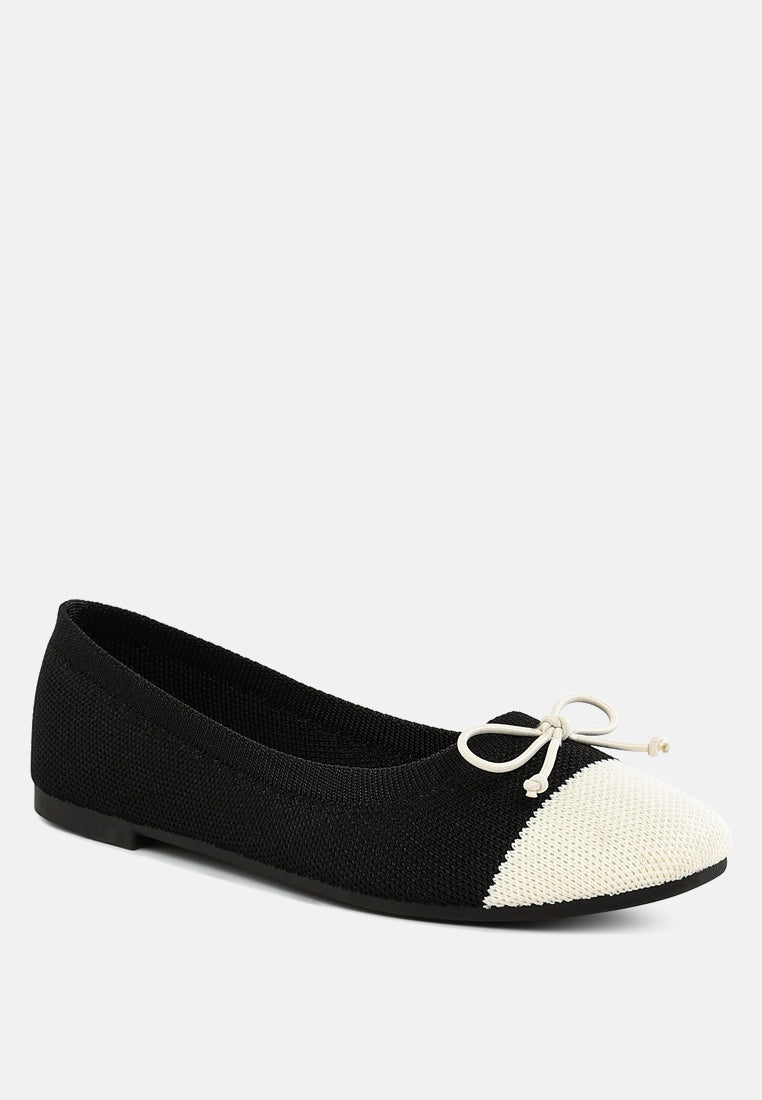 Rosario Two Tone Ballerinas - Image 3