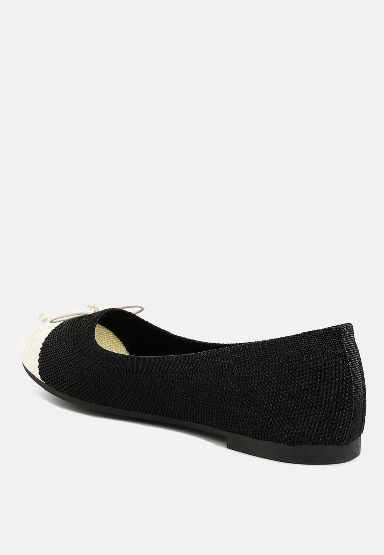 Rosario Two Tone Ballerinas - Image 4