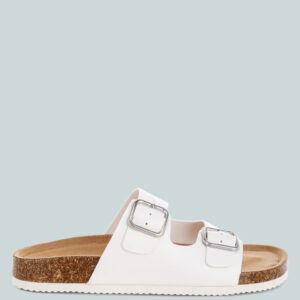 Gloriosa The Double Strap Slide Sandals