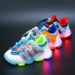 Breathable Running Shoes with LED