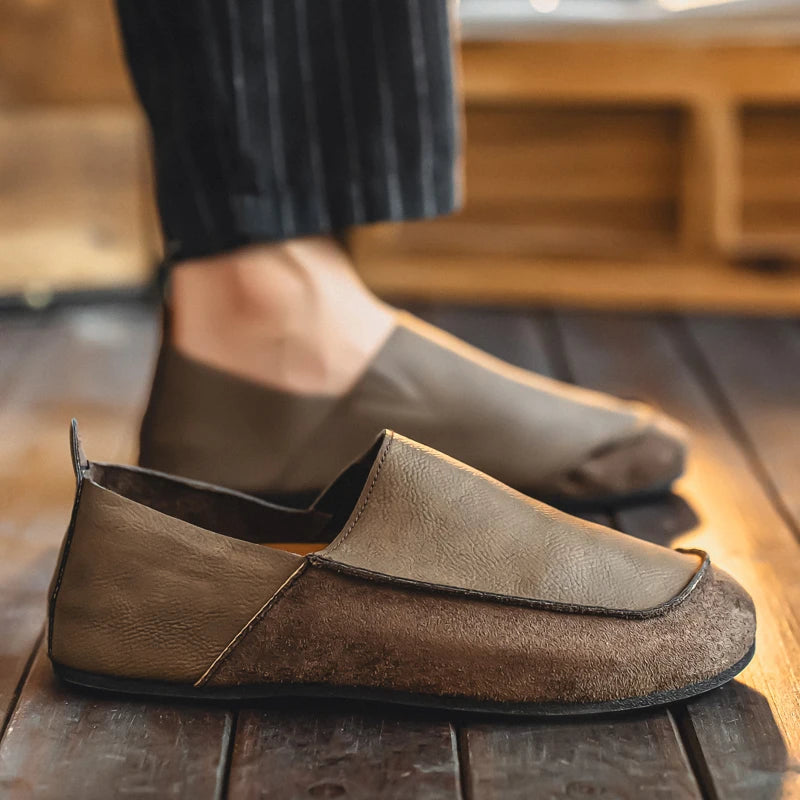 Men's Casual Leather Loafers - Image 3