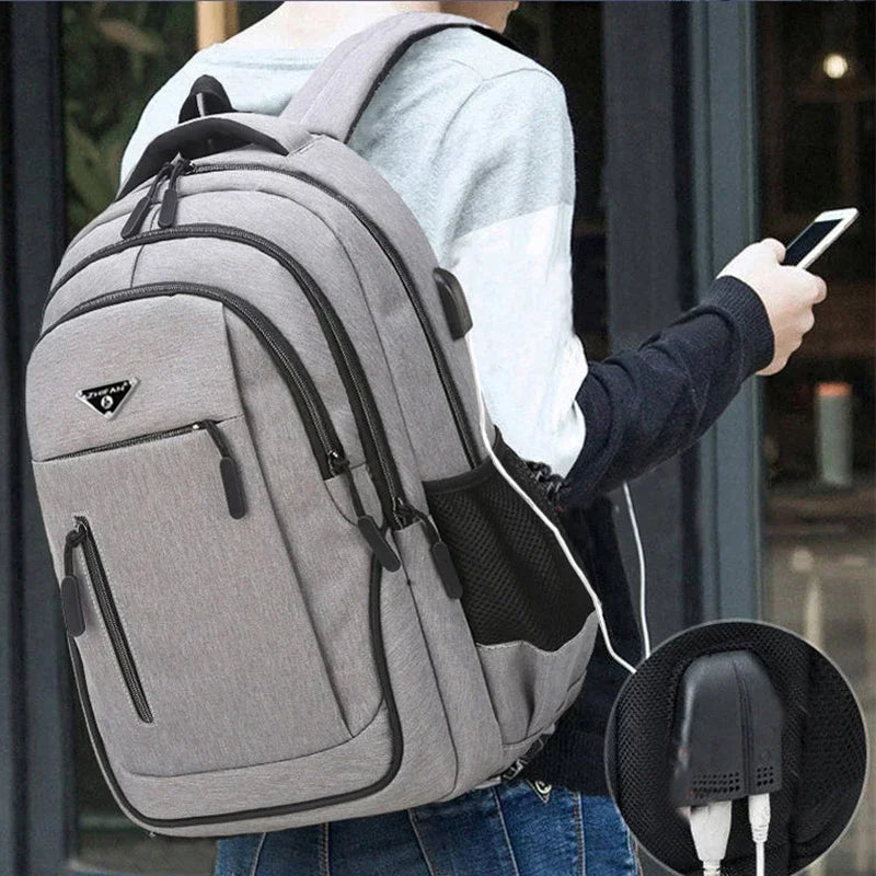 Large Capacity Laptop Backpack for Men - Image 2