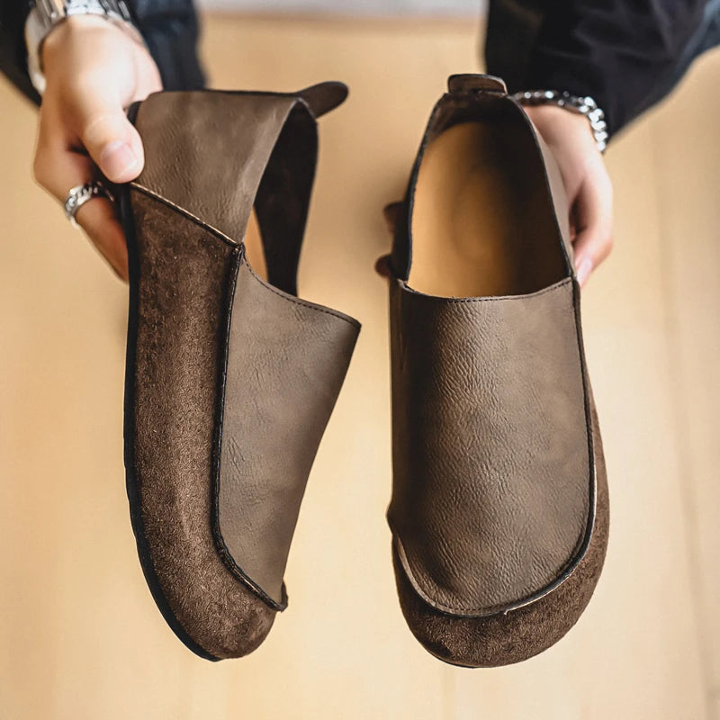 Men's Casual Leather Loafers - Image 2