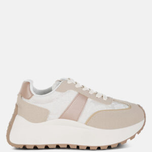 Squeaker Chunky Anti-Skid Lace-Up Sneakers