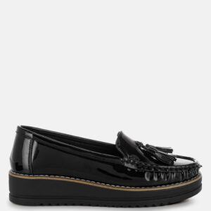 Strelka Tassel Detail Flatform Loafers