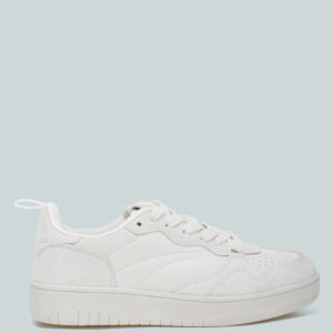 Surfer Faux Leather Casual Sneakers