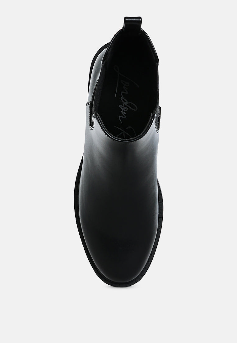 Tripoli Stacked Heel Chelsea Boots - Image 4