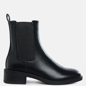 Tripoli Stacked Heel Chelsea Boots
