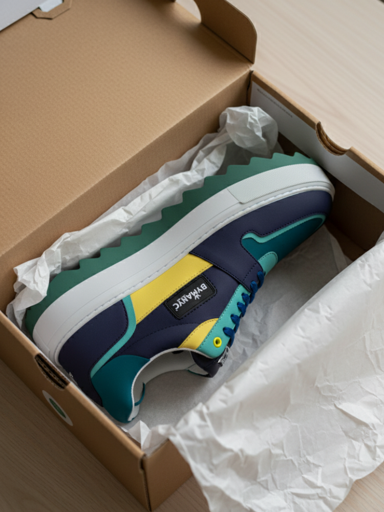 Vegan Sneakers BYMANYC ® New York LITTLE ITALY - Image 8