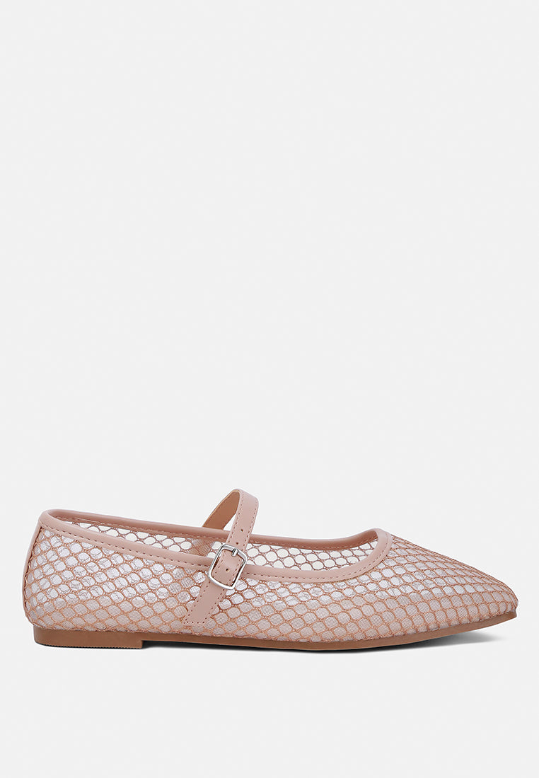 Averona Mesh Mary Jane Flats - Image 20