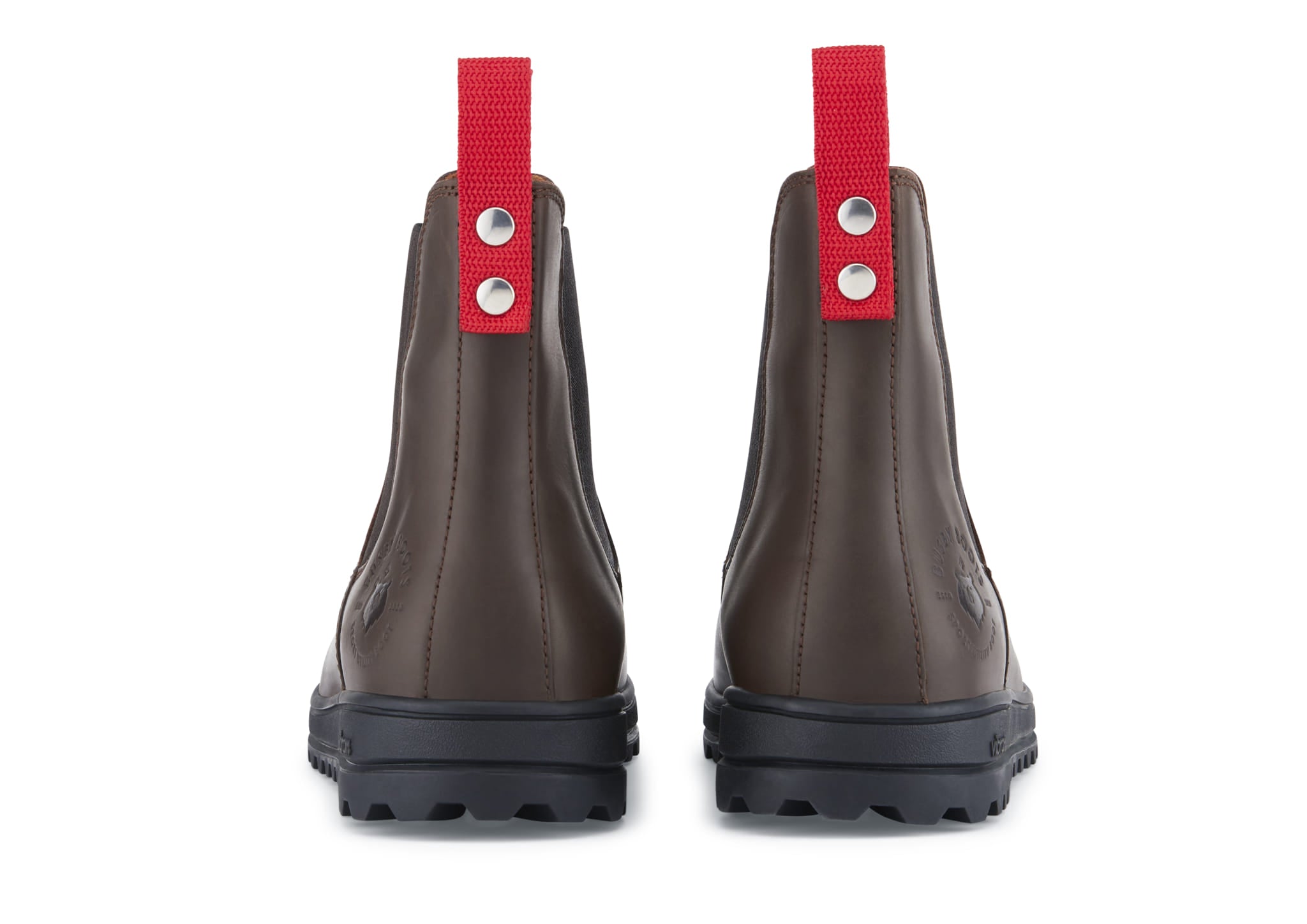Busby Men's Winter Chelsea Boot, Brown Leather - Image 3