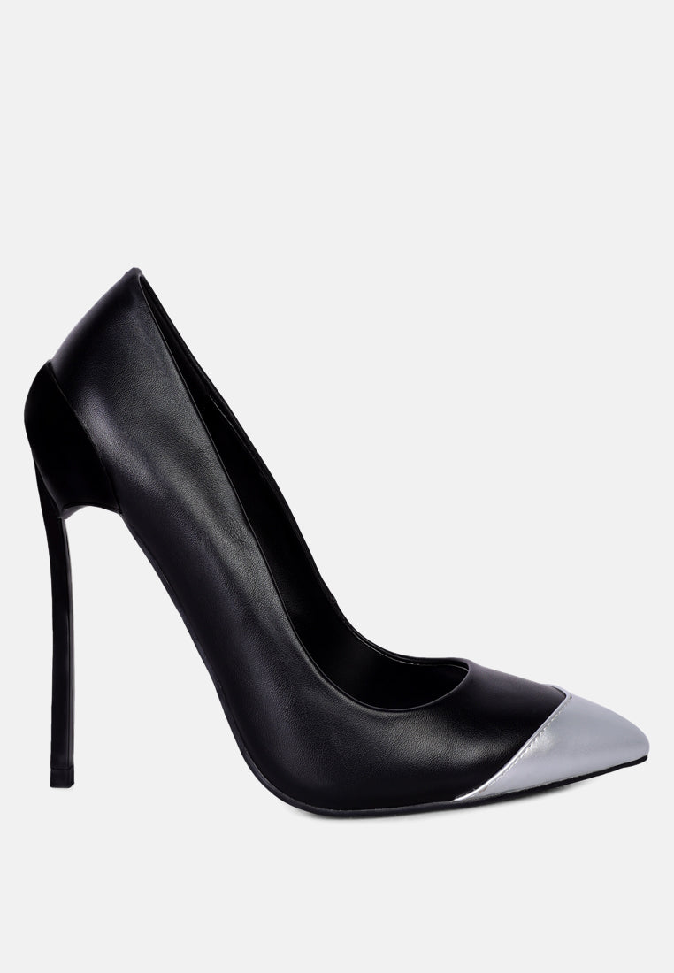 Cidra Silver Dip Stiletto Heels - Image 21