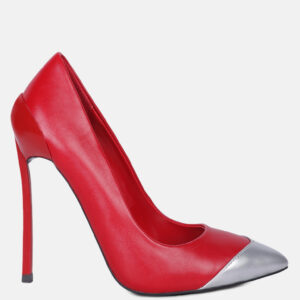 Cidra Silver Dip Stiletto Heels