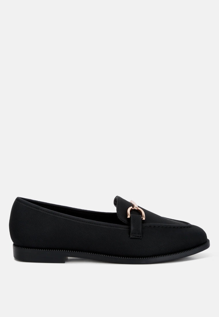 Fable Horsebit Embellished Flat Loafers - Image 17