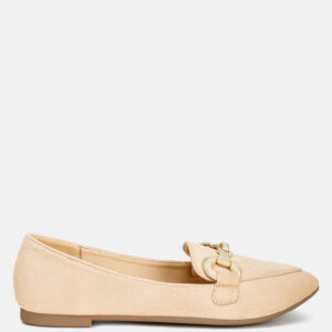 Fembot Horsebit Detail Flexible Loafers