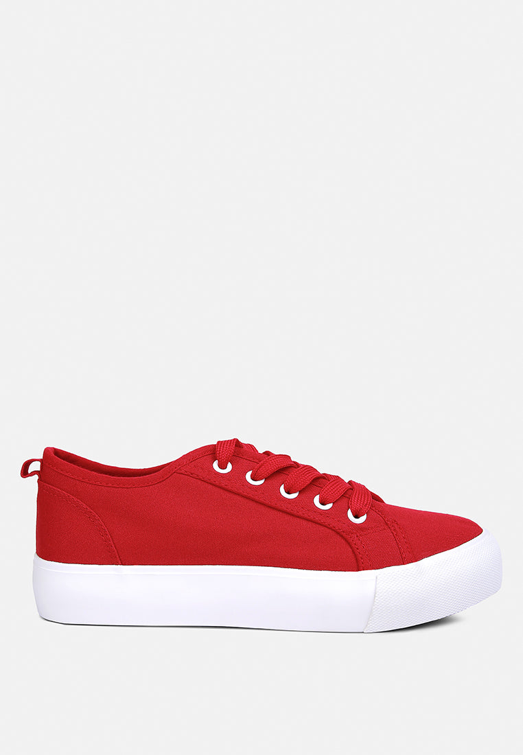Glam Doll Casual Flatform Sneakers - Image 15