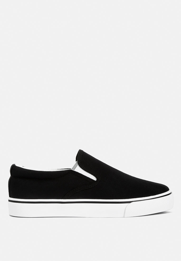 Laszlo Canvas Slip On Sneakers - Image 15