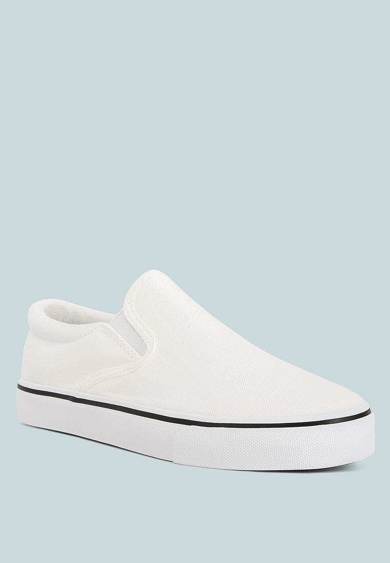 Laszlo Canvas Slip On Sneakers - Image 2