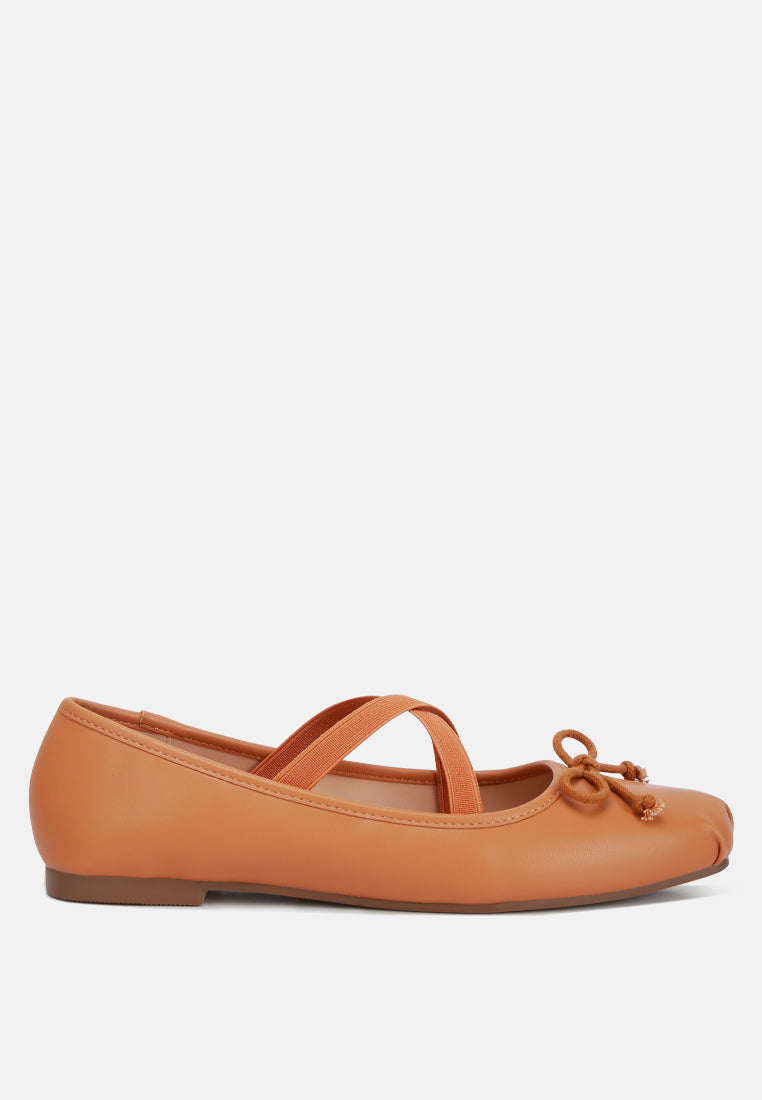 Leina Recycled Faux Leather Ballet Flats - Image 15