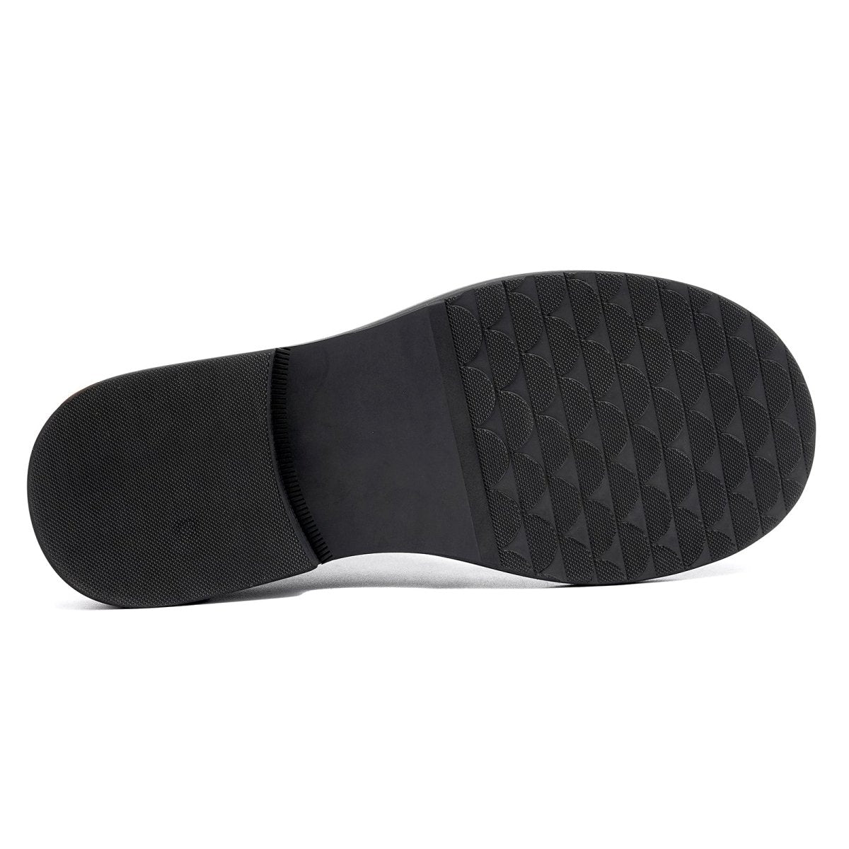 Men’s Glossy Calfskin Sculpted Round Toe Derby Shoes - Image 5