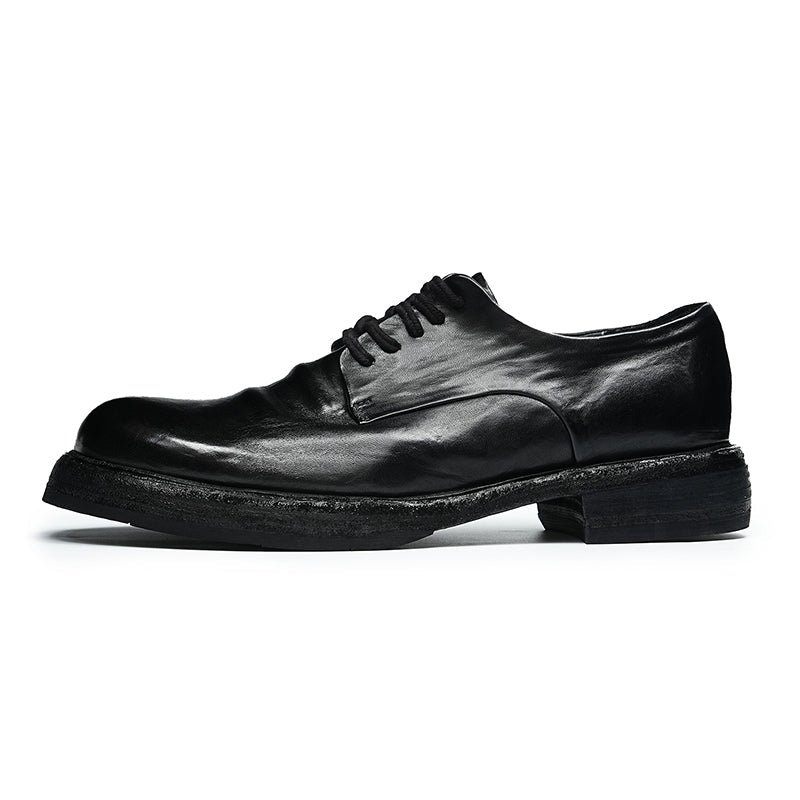 Men’s Heritage Calfskin Lace Up Derby Shoes - Image 11