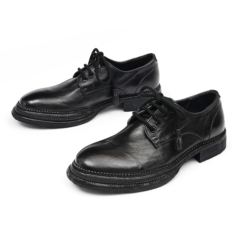 Men’s Heritage Derby Shoes with Handcrafted Detailing - Image 5