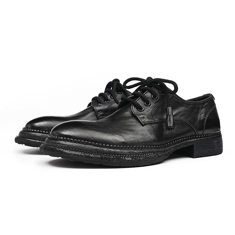 Men’s Heritage Derby Shoes with Handcrafted Detailing - Image 4