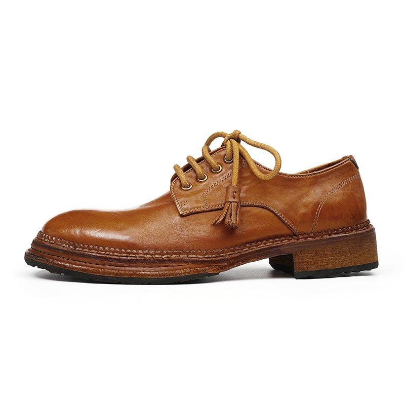Men’s Heritage Derby Shoes with Handcrafted Detailing - Image 16