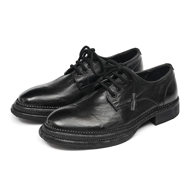 Men’s Heritage Derby Shoes with Handcrafted Detailing - Image 3