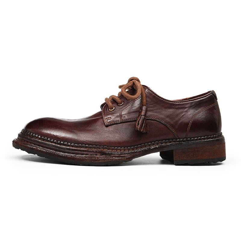 Men’s Heritage Derby Shoes with Handcrafted Detailing - Image 25