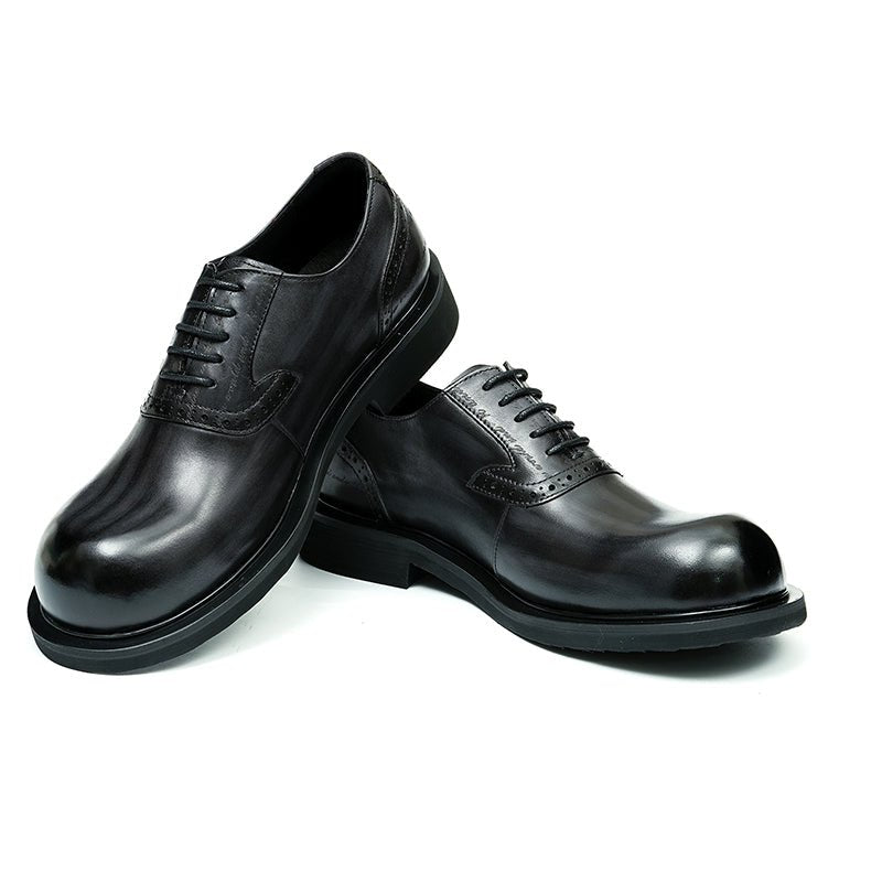 Men’s Legacy Calfskin Comfort Fit Oxford Lace Up Shoes - Image 4