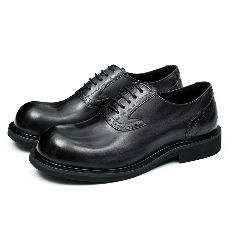 Men’s Legacy Calfskin Comfort Fit Oxford Lace Up Shoes - Image 3