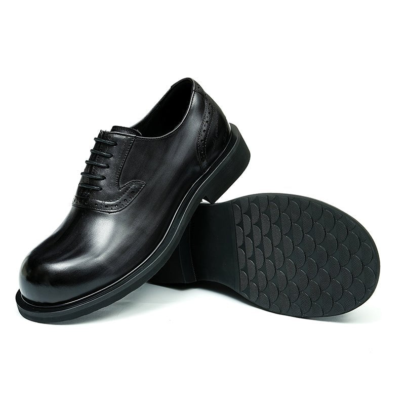 Men’s Legacy Calfskin Comfort Fit Oxford Lace Up Shoes - Image 5