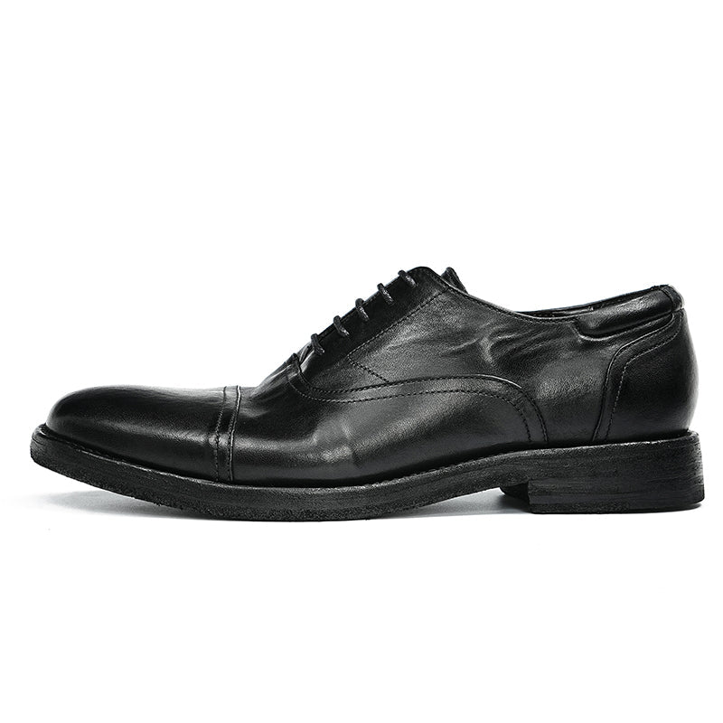 Men’s Legacy Handmade Cowhide Oxford Lace Up Shoes - Image 6