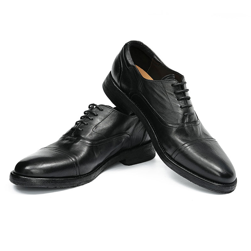 Men’s Legacy Handmade Cowhide Oxford Lace Up Shoes - Image 5