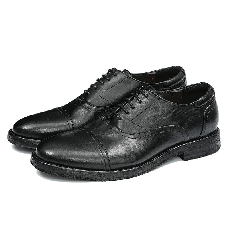 Men’s Legacy Handmade Cowhide Oxford Lace Up Shoes - Image 3
