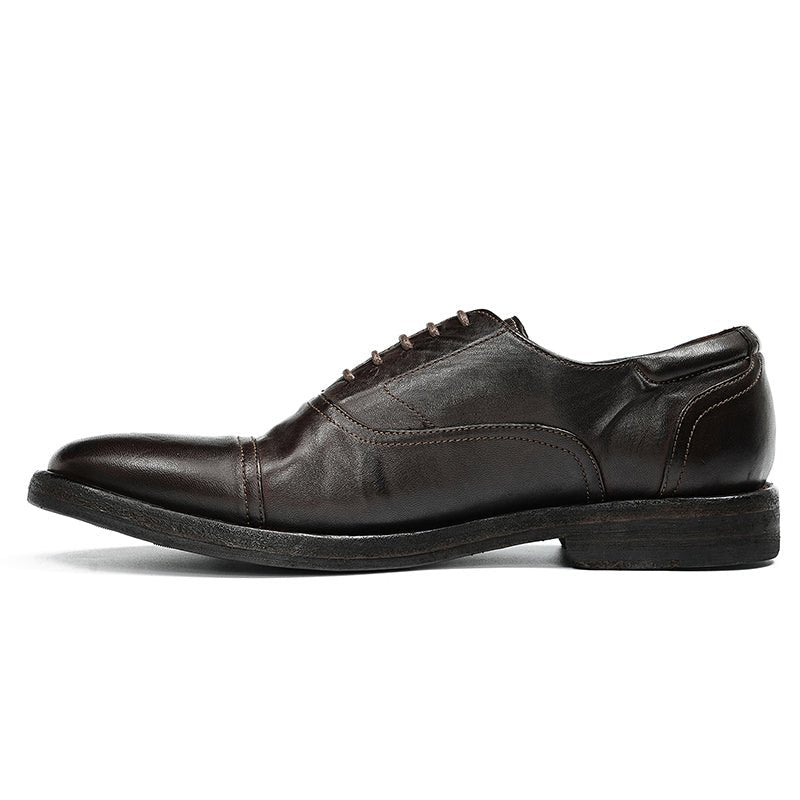Men’s Legacy Handmade Cowhide Oxford Lace Up Shoes - Image 15