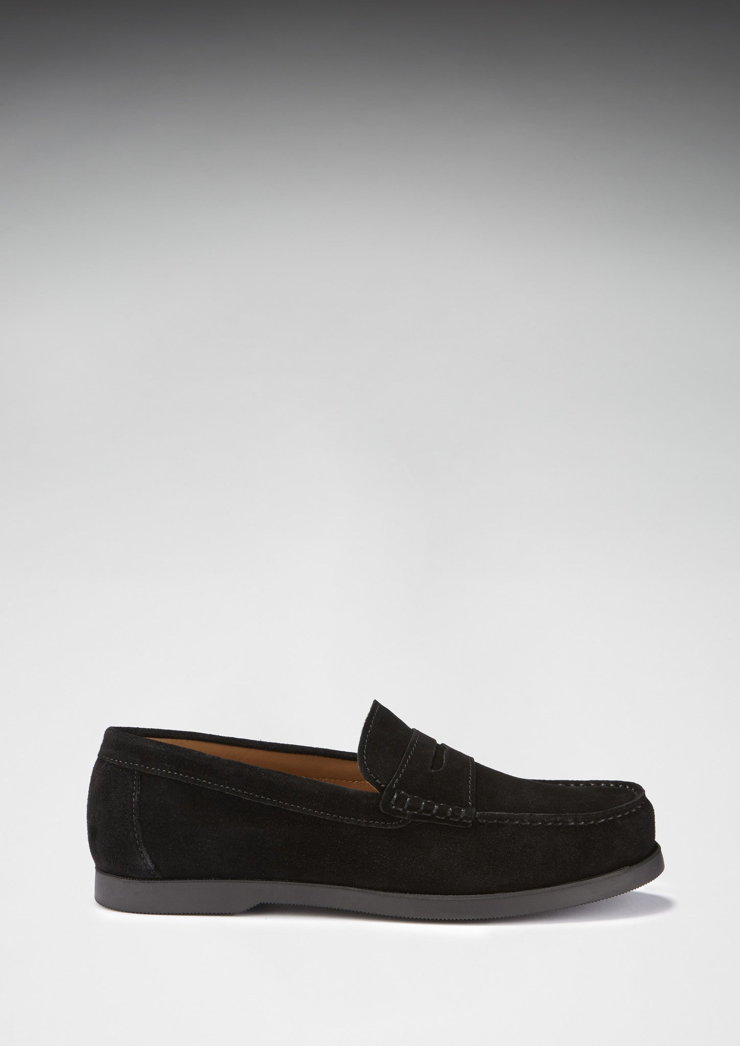 Boat Loafers, black suede - Image 5
