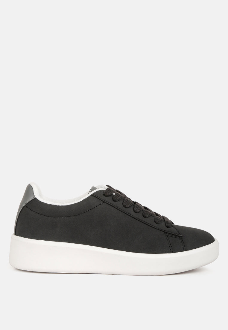 Minky Lace Up Casual Sneakers - Image 10