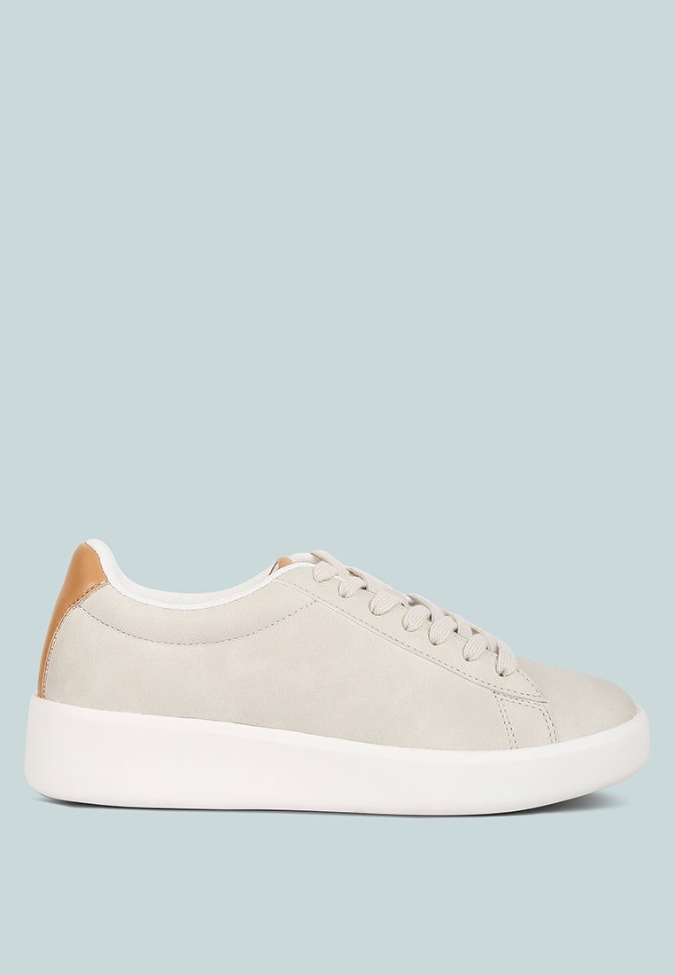 Minky Lace Up Casual Sneakers - Image 13