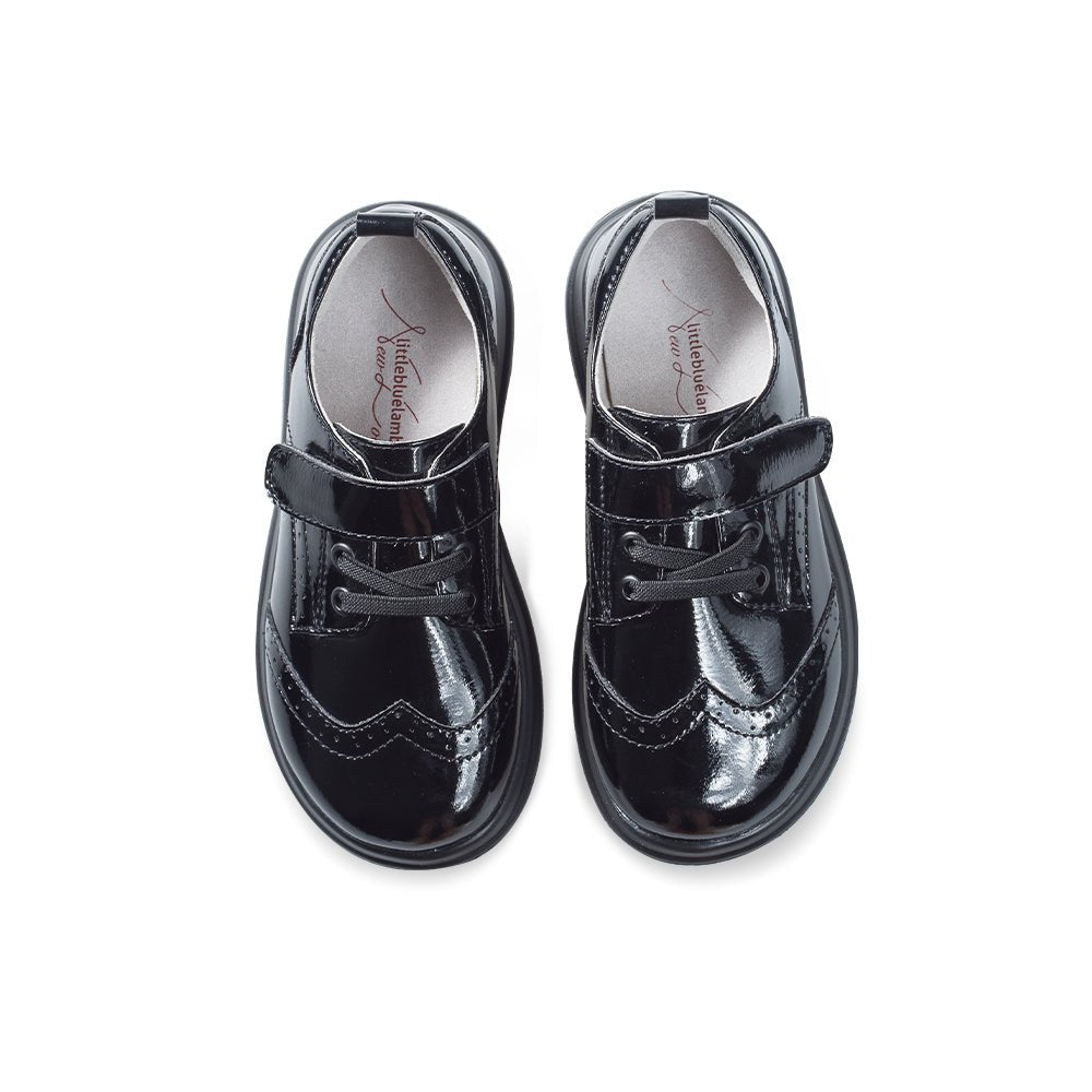 Posh Kids Soft Sole Leather Brogue School Shoes - Image 5