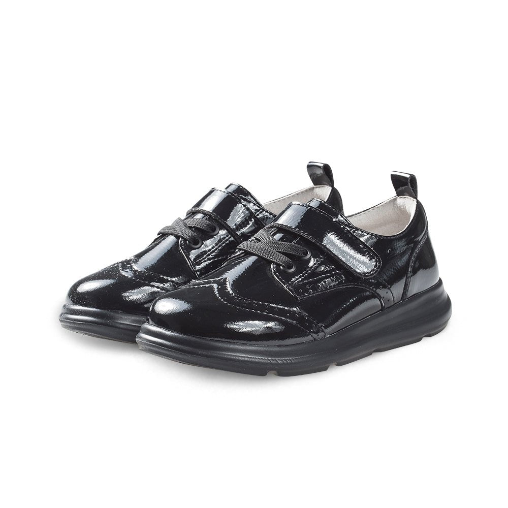 Posh Kids Soft Sole Leather Brogue School Shoes - Image 3