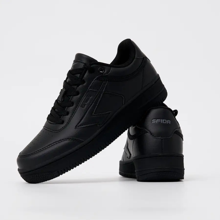 Vibe Mens Lifestyle Sneakers - Black - Image 4