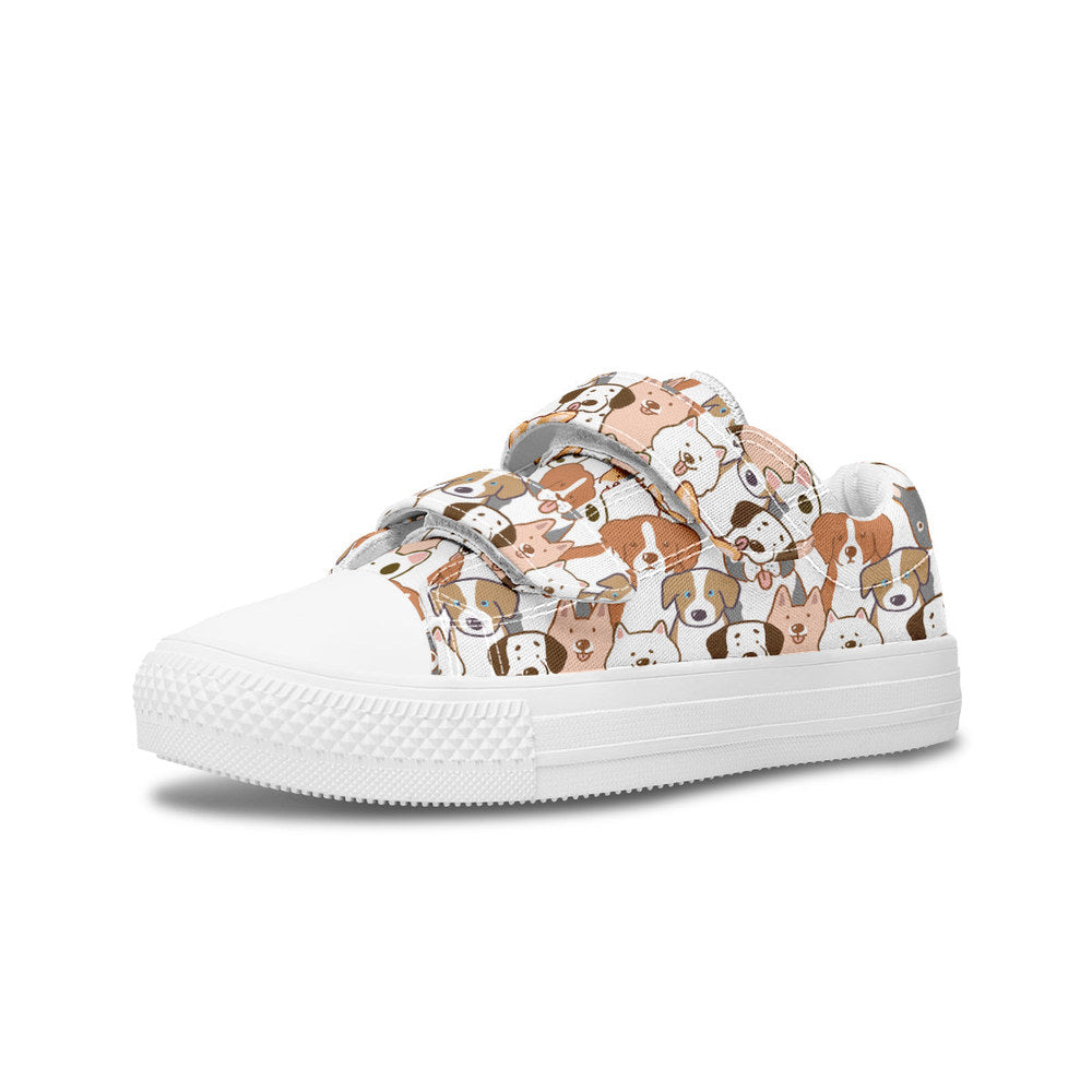 MyKids-USA® Kids Shoes Low Tops Dogs - Image 2