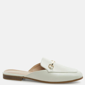 Vasiliki Faux Leather Flat Mules