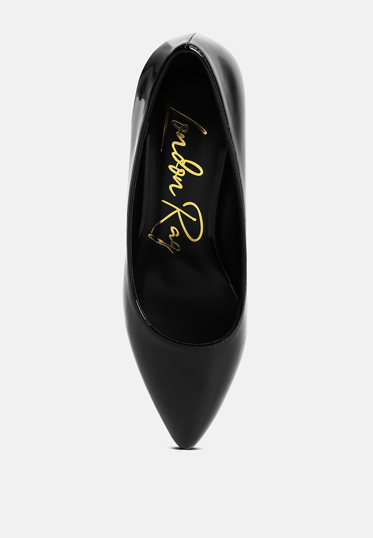 Zaila Metallic Accent Block Heel Pumps - Image 5